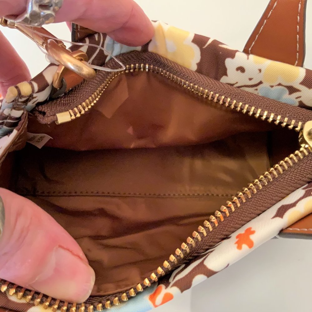 NWT TORY BURCH ELLA PRINTED MICRO REVERIE TOTE - Picture 7 of 7